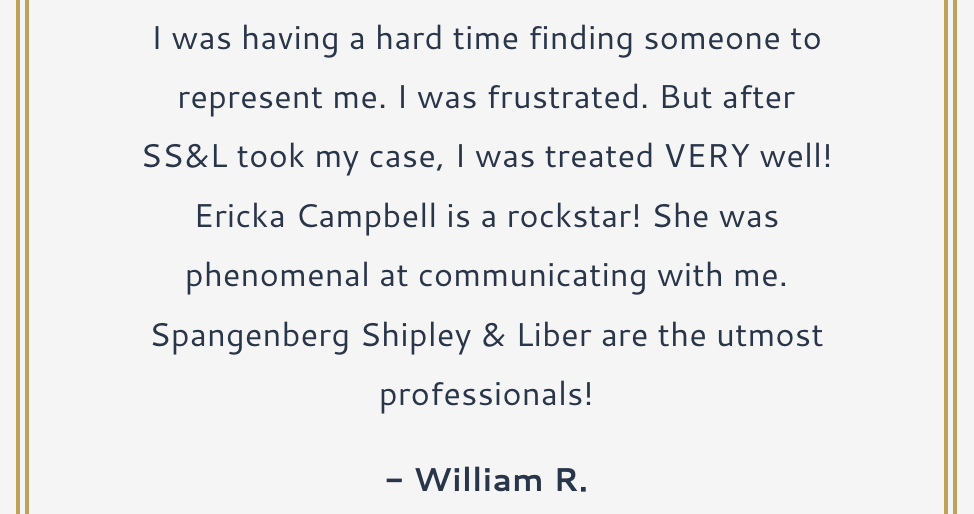 A user review displayed on a website.