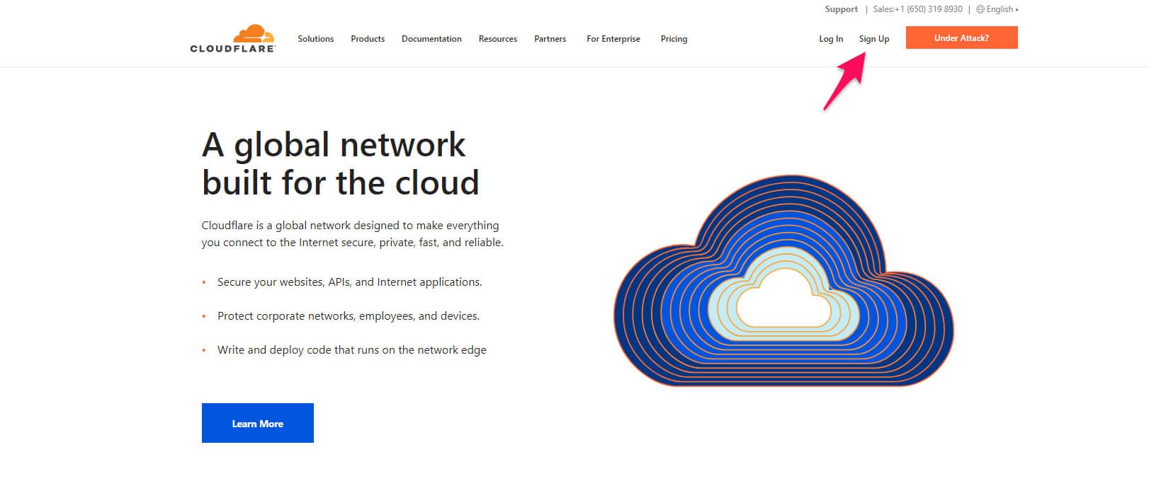 A global networl built for the cloud