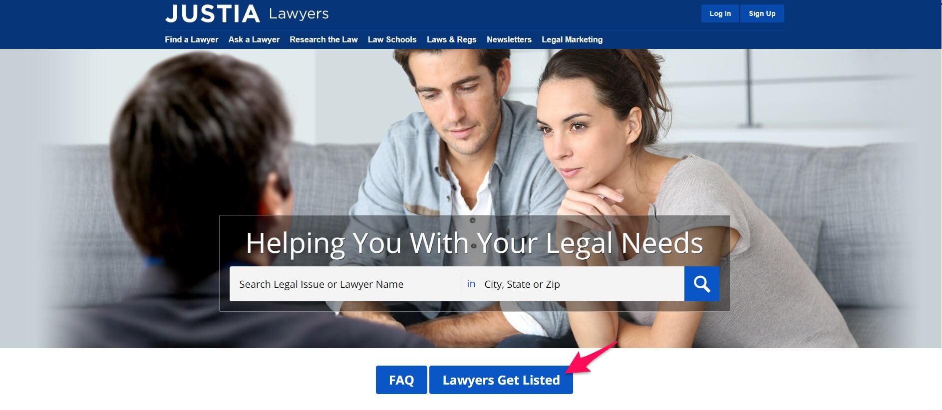 Justia is an online legal directory