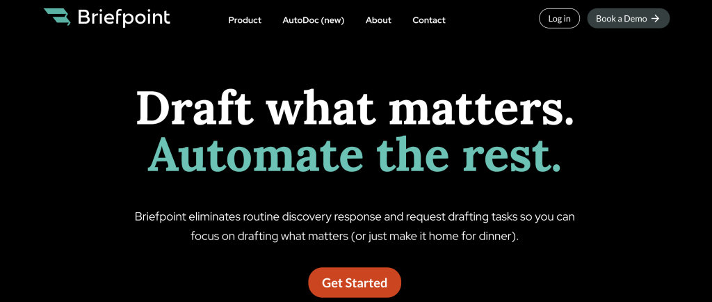 Briefpoint website