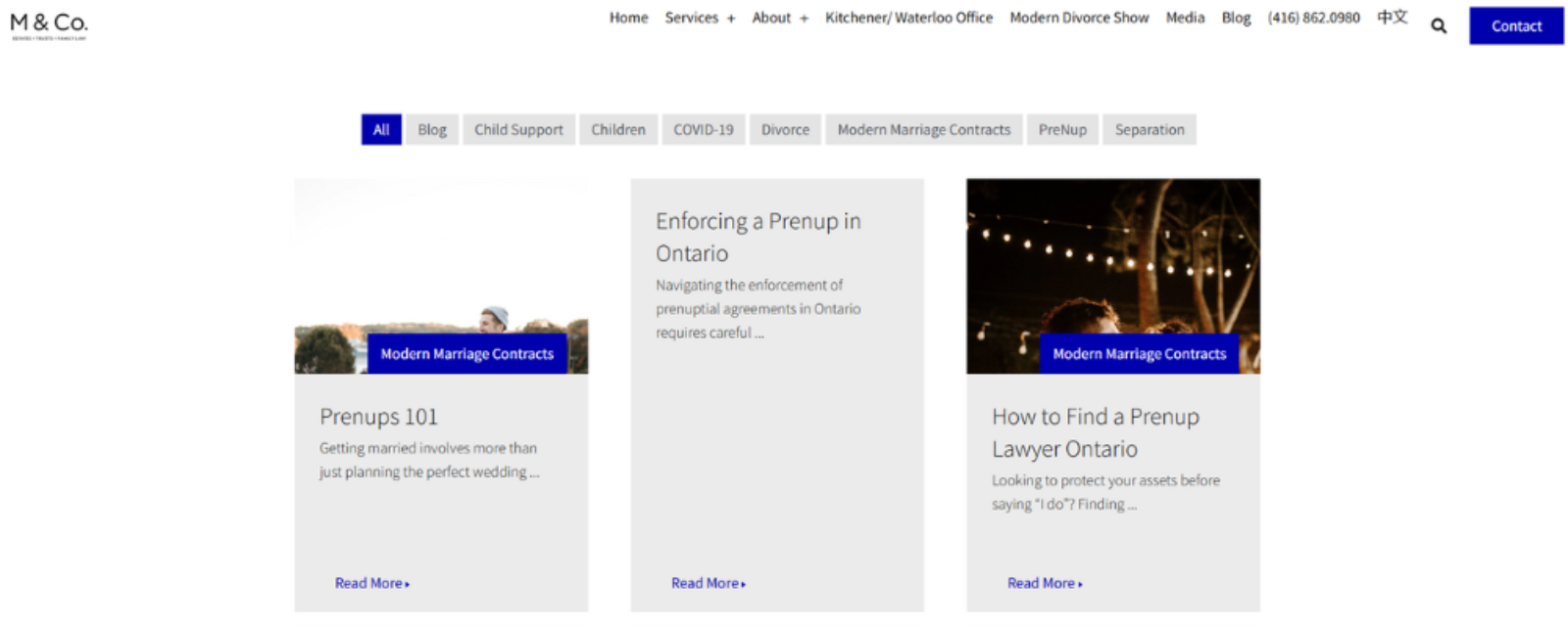Resource hub & blog design