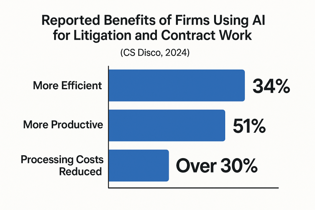 graph - benefits of firms using AI